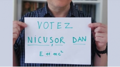 Fizicianul Cristian Presură: „Votez Nicușor Dan. Fiecare vot va conta. Deviza mea e acum E11mc²”