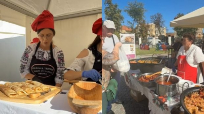 La Oradea s-a mâncat „zamă de pătură pârgălită” cu pitoance și sarmale cu păsat, la a treia ediție a evenimentului „Gusturi și tradiții de Bihor”