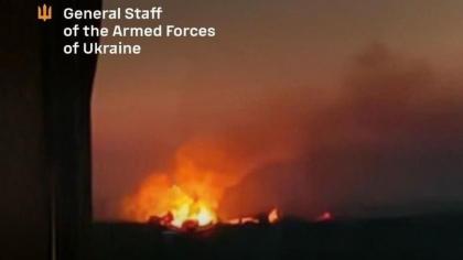 Armata ucraineană afirmă că a lovit o bază aeriană rusă strategică în regiunea Voronej. Atacul a vizat un aerodrom şi depozite de muniţii