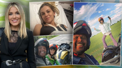 Cum se simte Andreea Ibacka după accidentul de motocicletă. Soția lui Cabral încă se recuperează și a rămas marcată: „Oricând se poate întâmpla ceva catastrofal”