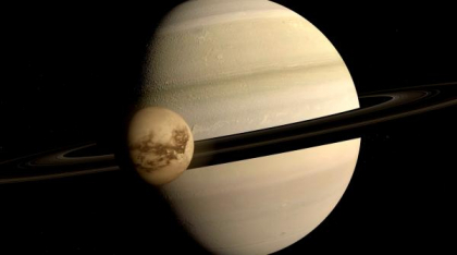 Titan, cel mai mare satelit al planetei Saturn, va face spectacol pe cer. Fenomenul va mai avea loc abia în 2040