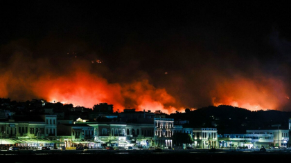 Dezastru în Grecia: Din cauza incendiilor, autoritățile au declarat stare de urgență