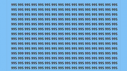 Test de perspicacitate | Ești genial dacă poți găsi numărul 999 în maximum 9 secunde