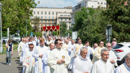 Procesiune cu Preasfântul Sacrament în centrul Bucureștiului, duminică. Care va fi traseul