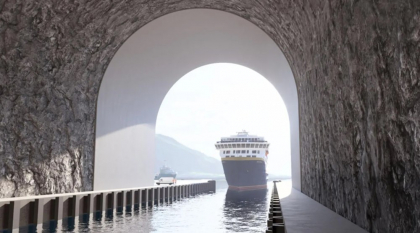 Norvegia arată că se poate și construiește primul tunel naval direct prin munte. Dimensiunile sunt impresionante