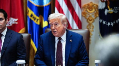 Donald Trump a prezidat o reuniune la Casa Albă privind situația din Fâșia Gaza