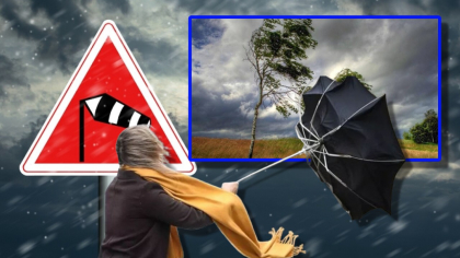 Cod GALBEN transmis de ANM! Sunt vizate multe zone!