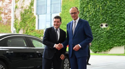 Președintele Nicușor Dan susține o conferință de presă alături de cancelarul Friedrich Merz