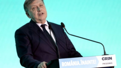 Crin Antonescu, după eșecul în alegerile prezidențiale: „Plec din această încercare cu fruntea sus”
