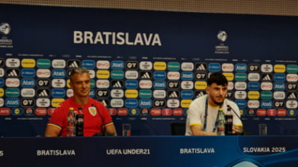 Dialogul bizar dintre Daniel Pancu și Ianis Stoica, înainte de meciul cu Spania. Totul a pornit de la întrebarea jurnalistului nostru