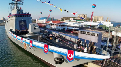 Accident „grav” la ceremonia de lansare a unei nave de război în Coreea de Nord. Kim Jong Un a acuzat „un act criminal”