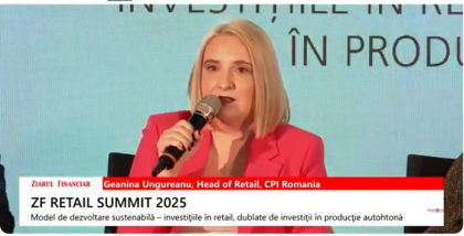 Geanina Ungureanu,  Head of Retail, CPI Romania: Mallurile nu pot să ţină pasul cu toate trendurile, în fiecare an, dar odată la 5-10 ani ele sunt reamenajate, vin cu noi concepte