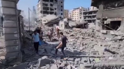 Donald Trump vrea să mute forțat peste un milion de palestinieni din Fâșia Gaza în Libia. Administrația SUA a negat acest plan