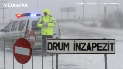 Transfăgărăşanul şi Transalpina rămân închise în weekend