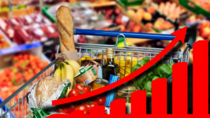 INS: Rata anuală a inflației în iunie a urcat la 5,7%, comparativ cu aceeași lună a anului trecut. Singurul aliment al cărui preț a scăzut