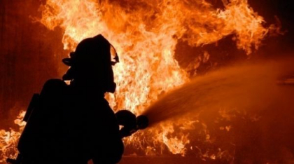 Incendiu violent pe strada Tudor Vladimirescu din Galați