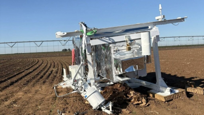 Un telescop NASA cu o greutate de peste 500 kg a aterizat în mijlocul unei ferme din Texas