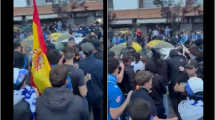 Incident grav înainte de meciul Espanyol – Barcelona. Un șofer a intrat cu mașina în mulțime: mai multe persoane sunt rănite