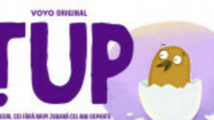 Andreea Esca, Amalia Enache, Paula Herlo și Cristian Leonte, în distribuția „ȚUP”, primul serial de animație românesc pe VOYO