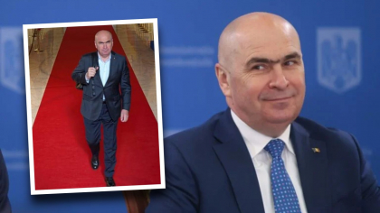 Avem premier INFLUENCER! Ilie Bolojan s-a pozat ca pe catwalk pe holul Palatului Victoria și s-a lăudat pe internet: „Bună dimineața!”