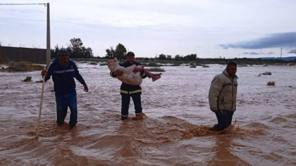Inundaţii devastatoare în Algeria: cinci morţi şi peste 100 de răniţi