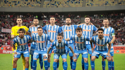 Universitatea Craiova rămâne lider în Superligă, urmată de patru echipe la patru puncte distanță. Cum arată clasamentul