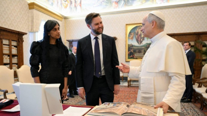 JD Vance, în audiență la Papa Leon al XIV-lea, primul suveran pontif american. Despre ce au discutat cei doi