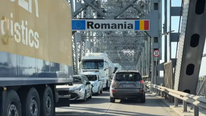 Restricții de circulație pe Podul Prieteniei Giurgiu-Ruse. Ce recomandă autoritățile