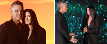 Mondialul Cluburilor a lansat un duet de vis. Laura Pausini și Robbie Williams fac senzație în „Desire”