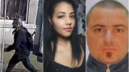 Imagini cu criminalul din Mureș, cu toporișca în rucsac, chiar înainte să-și ucidă iubita. Bărbatul încă e căutat de poliție