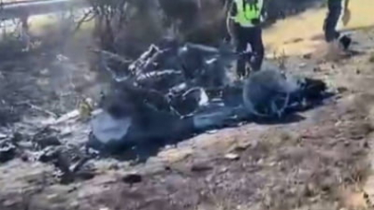 Imagini de la locul tragicului accident: nu a mai rămas nimic din mașina Lamborghini a lui Diego Jota VIDEO