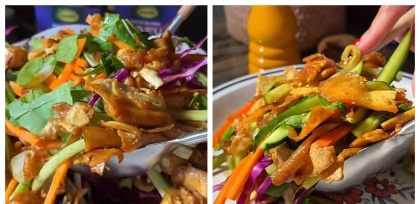 Salată cu tofu marinat în sos teriyaki și legume crocante. Rețeta asiatică care a cucerit toate româncele. VIDEO