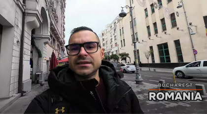Reacția virală a lui Mario, un turist italian, după ce a vizitat pentru prima oară Bucureștiul: ”Sejurul meu a început în Pipera, una dintre cele mai bogate zone”