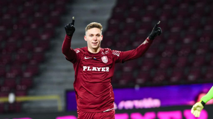Louis Munteanu, pe radarul Spaniei! Sevilla și Mallorca vor golgheterul din Superligă