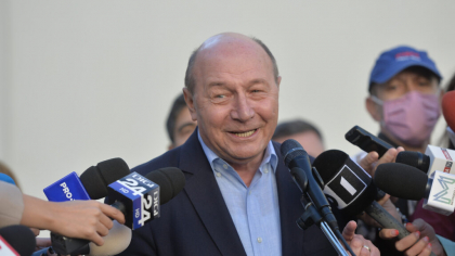 Traian Băsescu îl susține pe Nicușor Dan în cursa prezidențială / Băsescu: „După gafa doamnei Lasconi, nu mai avem decât varianta Nicușor”