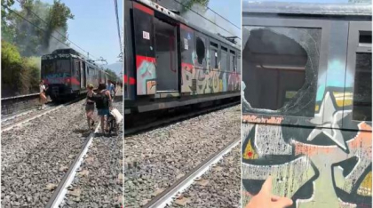 Incendiu într-un tren din Italia. Mai mulţi români aflaţi în vagonul în flăcări povestesc coşmarul prin care au trecut