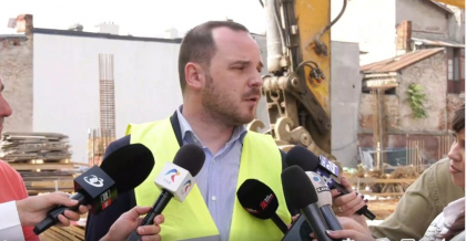 Ministrul Sănătății, pe șantierul Centrului de arși de la Spitalul Grigore Alexandrescu: „Acest proiect are o întârziere de un an”