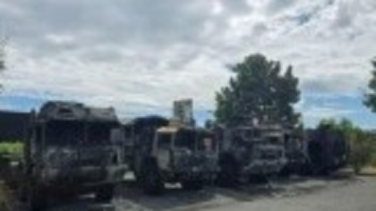 Rusia este suspectată de sabotaj din cauza incendierii unor camioane care aparțin armatei germane. VIDEO
