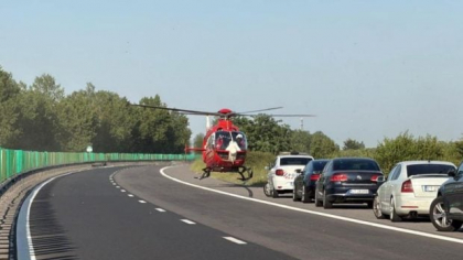 Două persoane au murit și o a treia a fost rănită într-un accident cu mai multe motociclete pe Transalpina. A fost nevoie de elicopterul SMURD