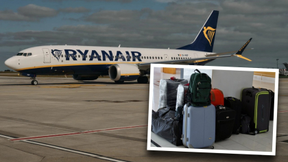 Veste bună pentru turiștii români. Ryanair mărește dimensiunea bagajului de mână gratuit cu 20%