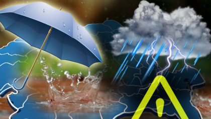 Alertă ANM. Fenomene extreme până la ora 17.00. Unde lovesc intemperiile în orele următoare