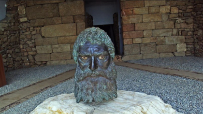 Una dintre cele mai impresionante descoperiri ale lumii: capul de bronz cu ochi „vii” de acum 2300 de ani