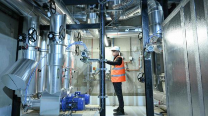 Un nou tronson de conductă de termoficare din Capitală, dată în exploatare după modernizare