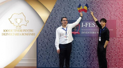 Pickabot, robotul care colectează deșeuri, premiat internațional. Elevii ieșeni, înscriși în campania „100 de tineri pentru dezvoltarea României” a Fundației Dan Voiculescu