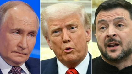 Donald Trump a vorbit la telefon cu Volodimir Zelenski și Vladimir Putin despre încheierea „vărsării de sânge” din Ucraina