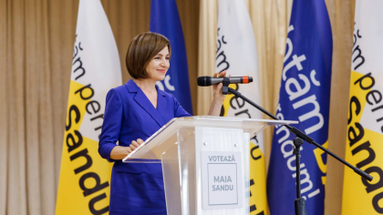 Moldova cere accelerarea negocierilor de aderare la UE pentru a contracara influența rusă înainte de alegeri