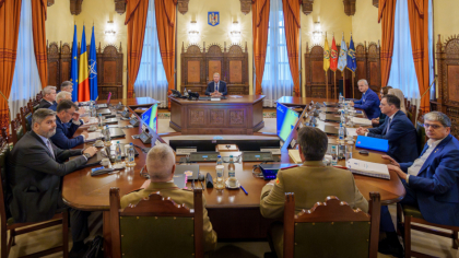 CSAT se reunește la Cotroceni. Evaziunea fiscală, misiunile externe și securitatea națională, printre priorități