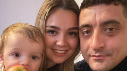 Cum arată soția lui George Simion în costum de baie. Liderul AUR a mers cu familia la mare, pe litoralul românesc