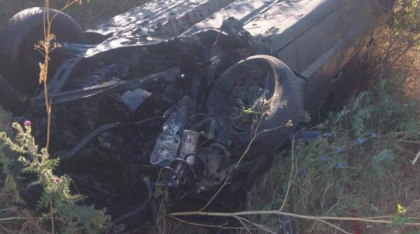 Trei mașini s-au răsturnat în urma unor accidente separate produse în județul Argeș