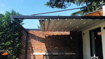 Sun Leader aduce umbra și răcoarea sub pergola ta, cu o reducere de 10% la Pergole Flat